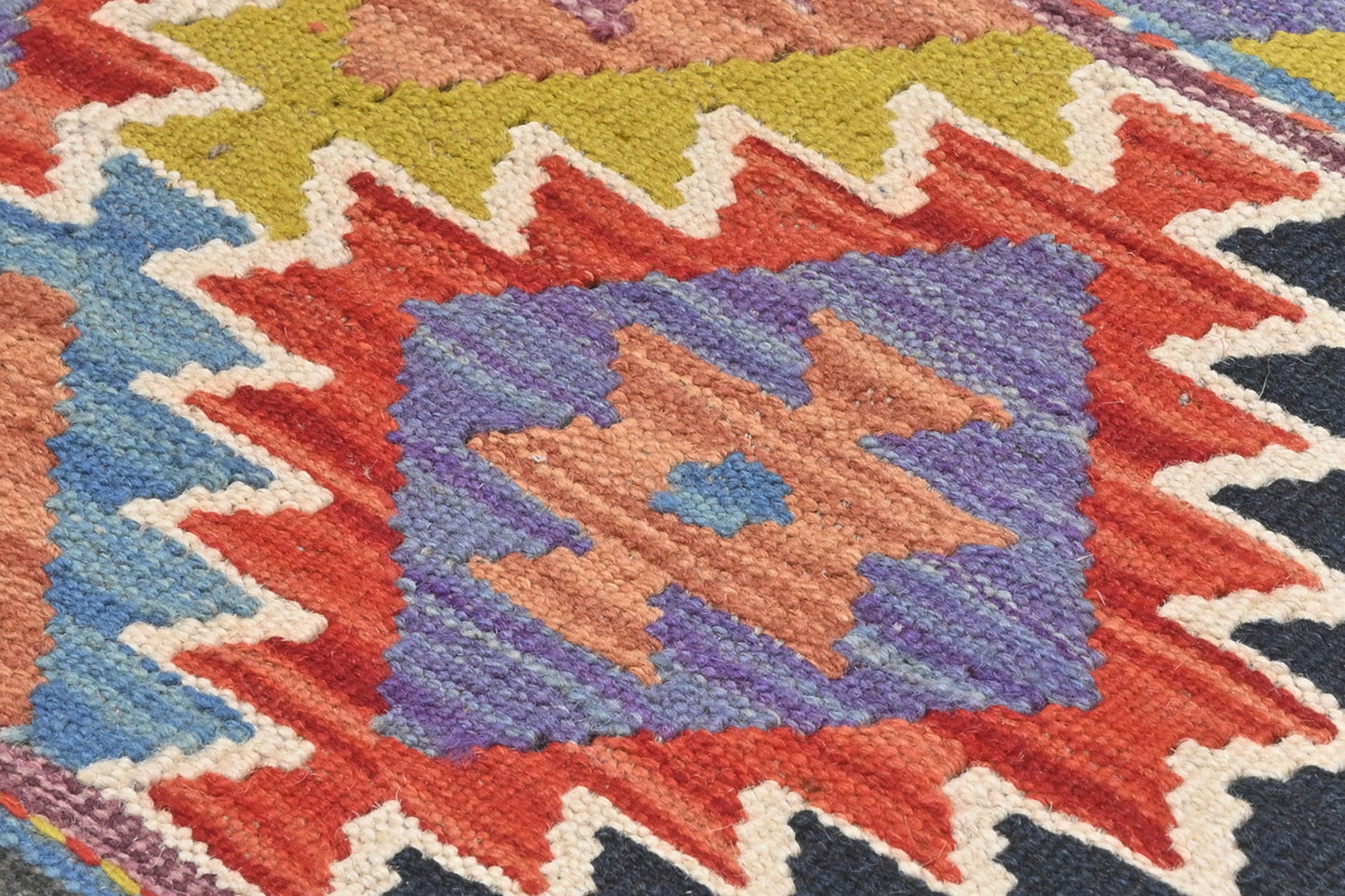 Afghan Kilim Rug (124 x 78cm)
