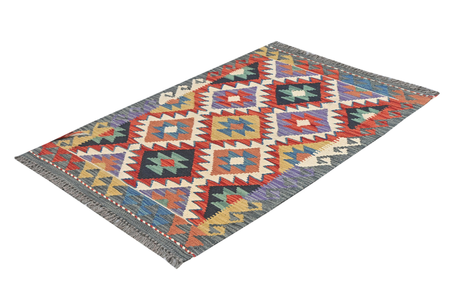 Afghan Kilim Rug (108 x 72cm)