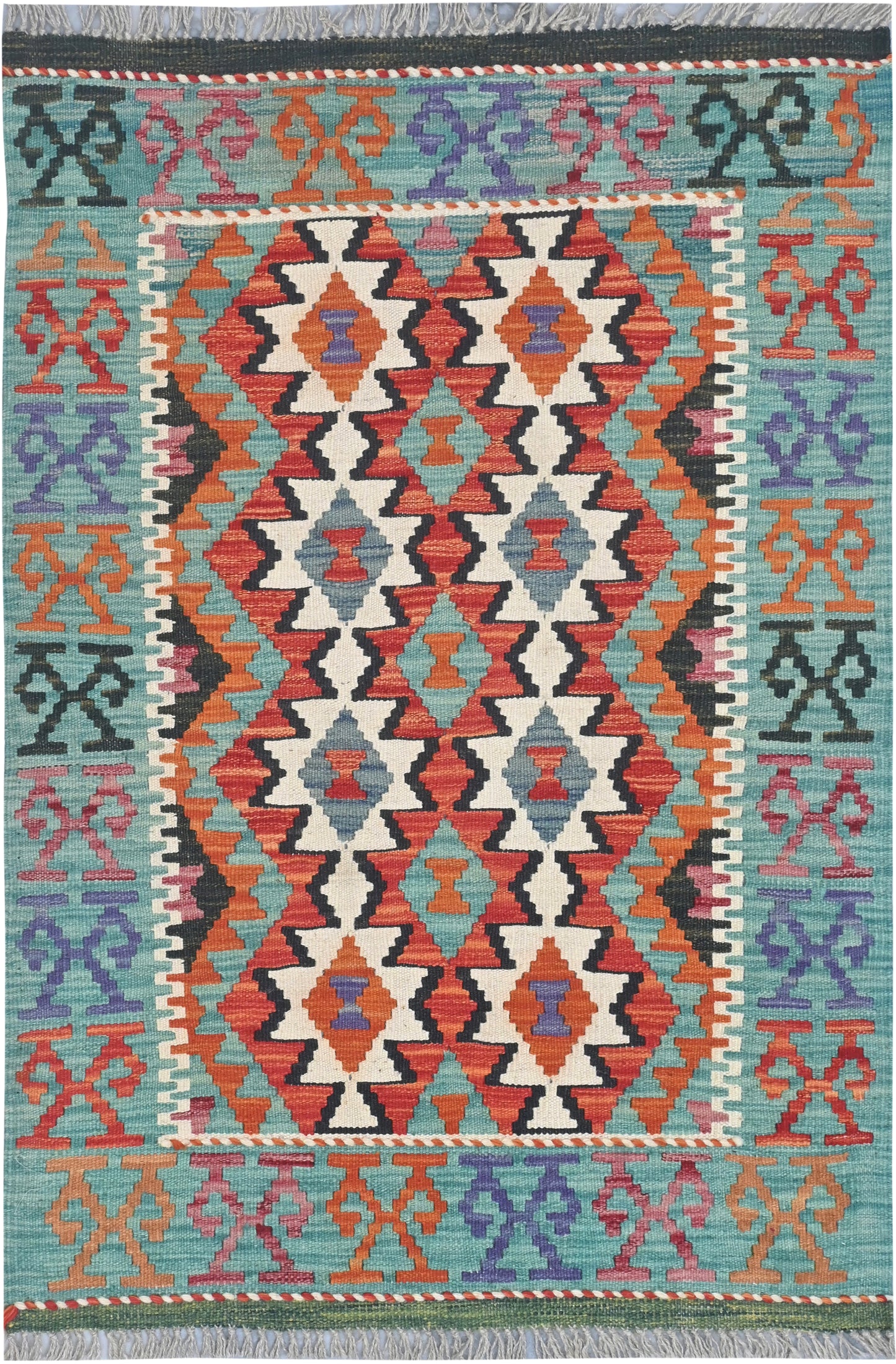 Afghan Kilim Rug (120 x 83cm)