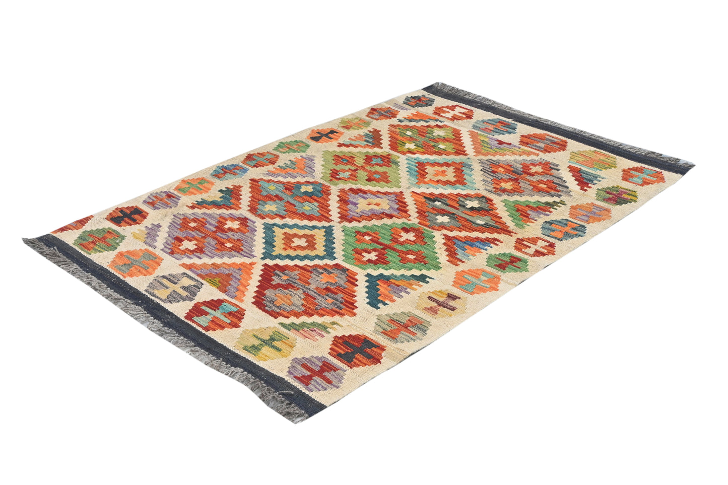 Afghan Kilim Rug (119 x 82cm)