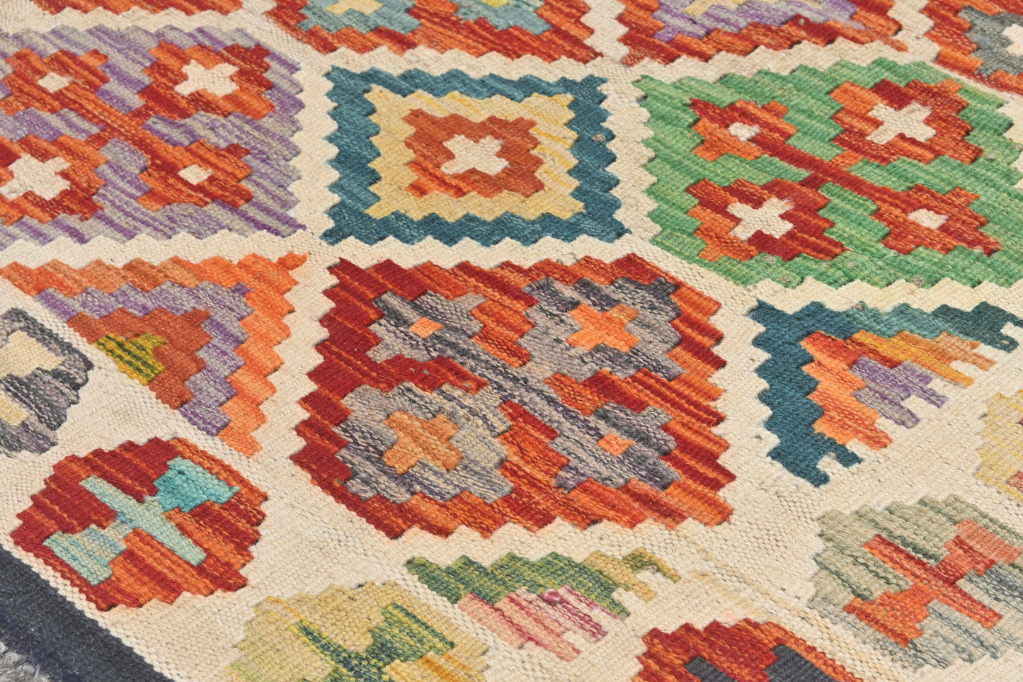 Afghan Kilim Rug (119 x 82cm)