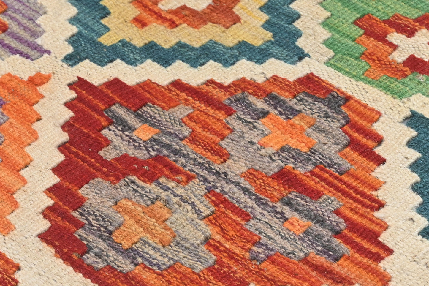 Afghan Kilim Rug (119 x 82cm)