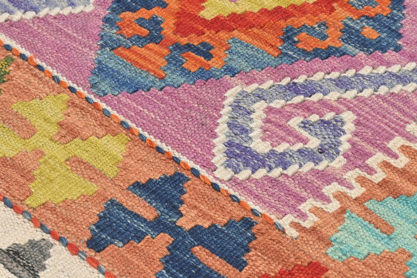 Afghan Kilim Rug (120 x 80cm)