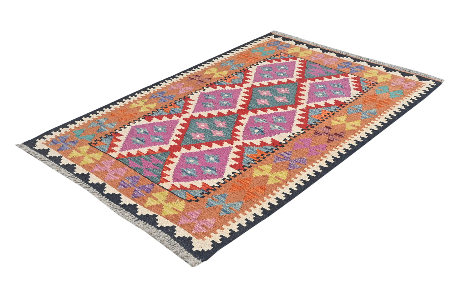 Afghan Kilim Rug (132 x 87cm)