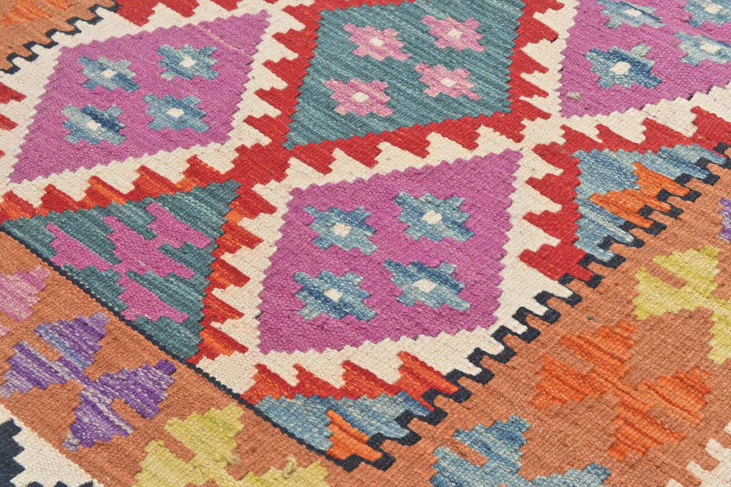 Afghan Kilim Rug (132 x 87cm)
