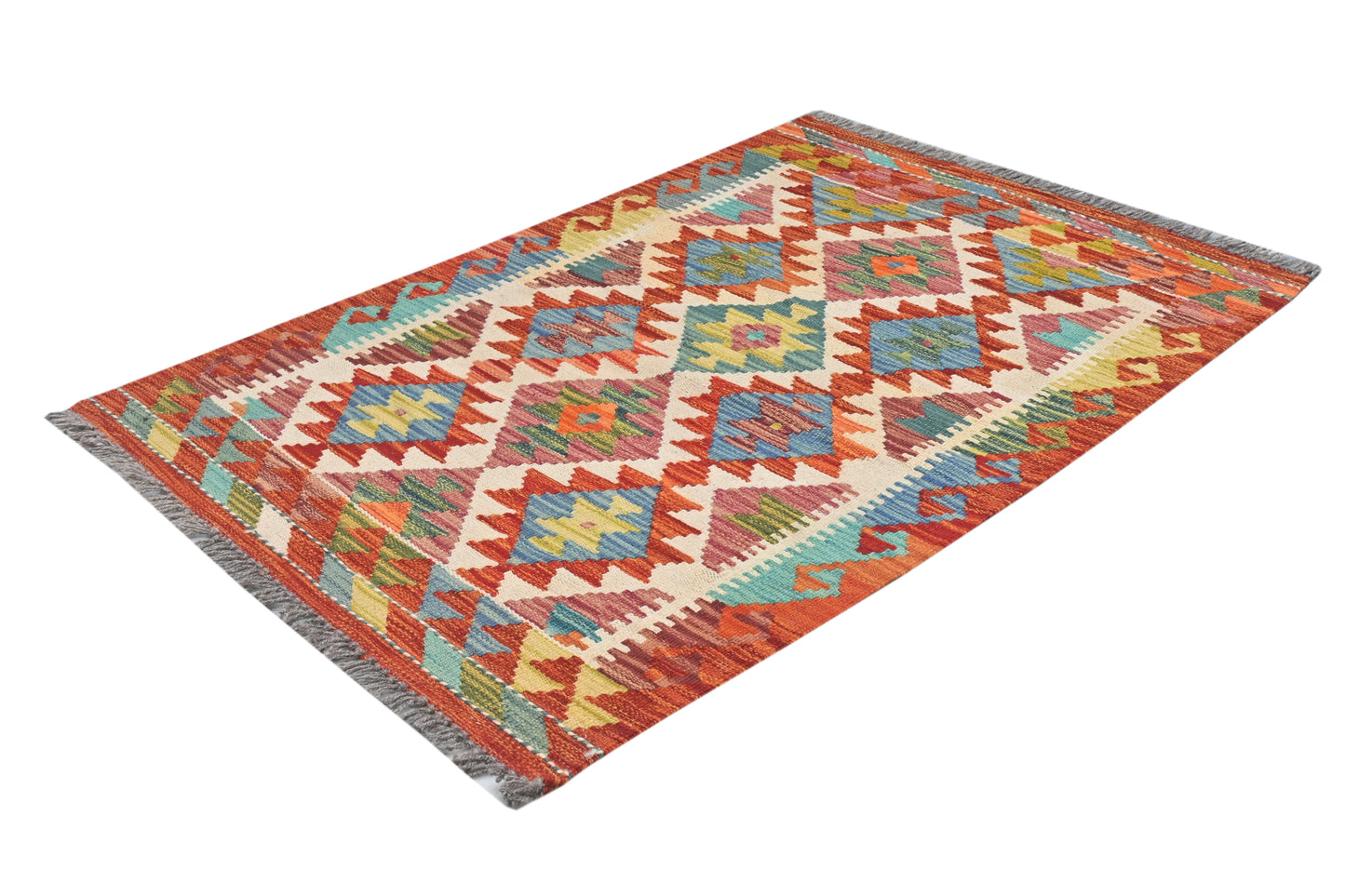 Afghan Kilim Rug (118 x 79cm)