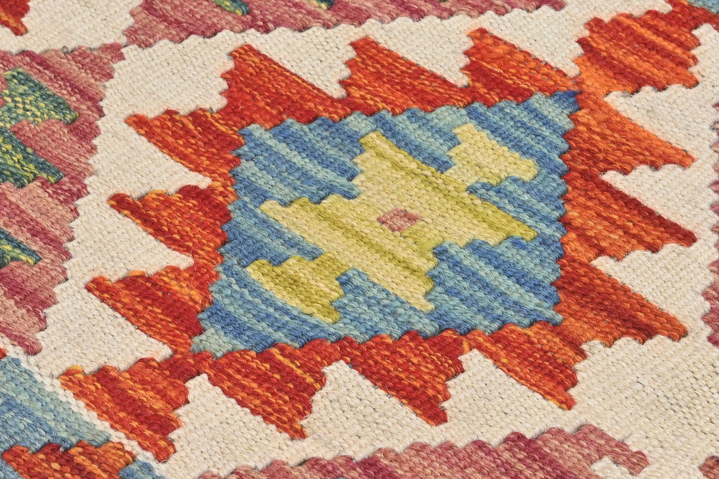 Afghan Kilim Rug (118 x 79cm)
