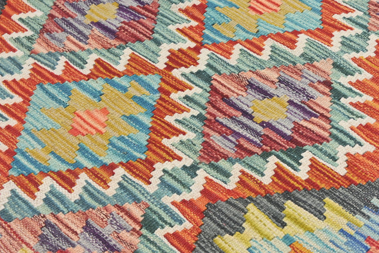 Afghan Kilim Rug (115 x 78cm)