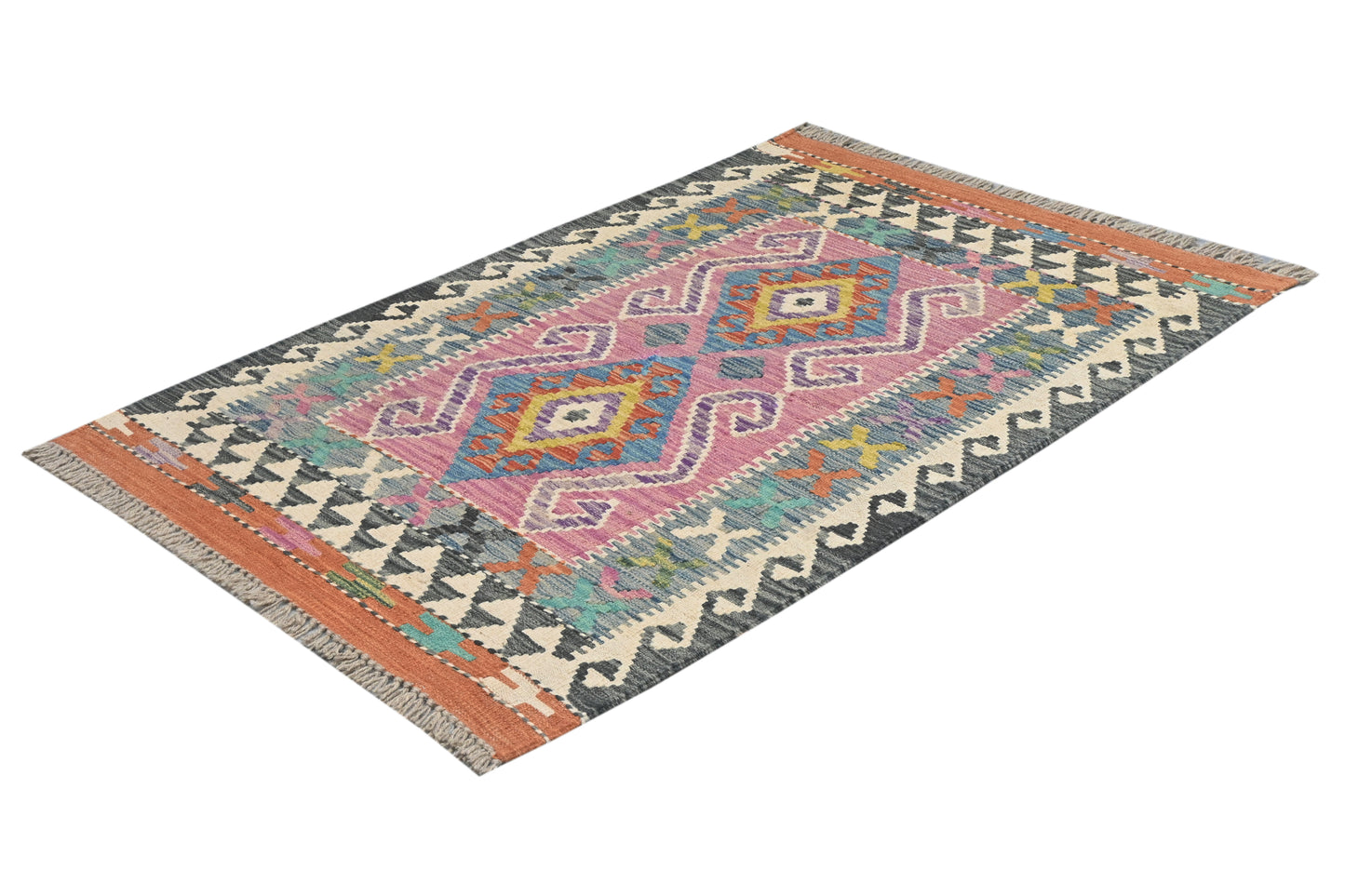 Afghan Kilim Rug (124 x 81cm)