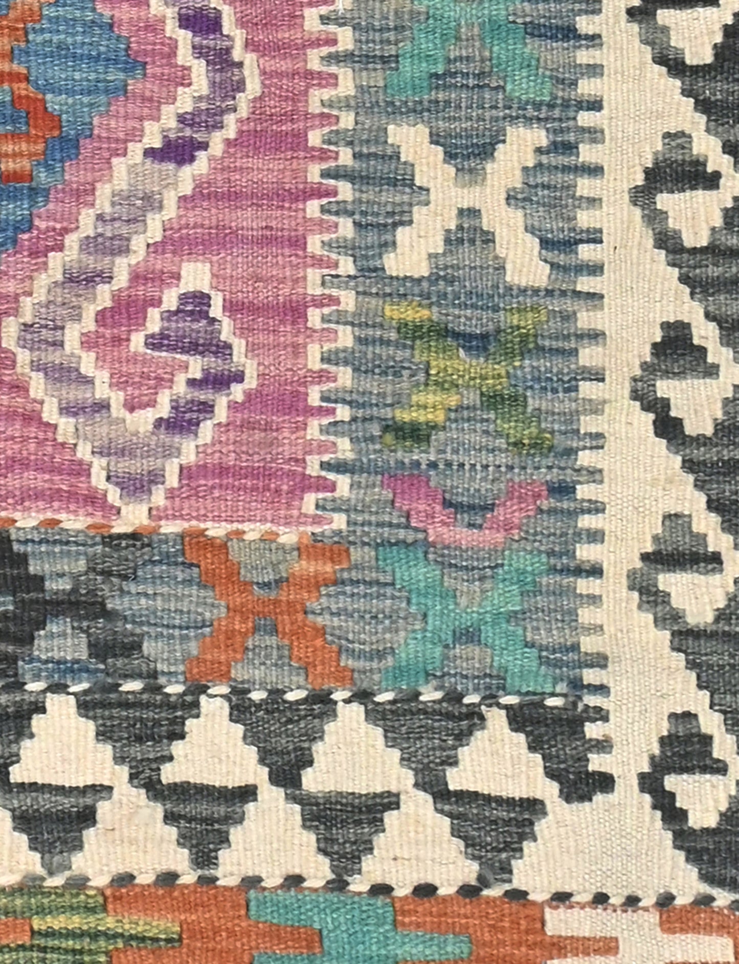 Afghan Kilim Rug (124 x 81cm)