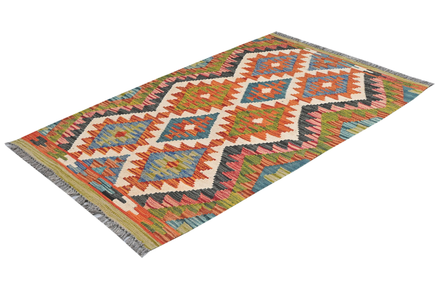 Afghan Kilim Rug (125 x 77cm)