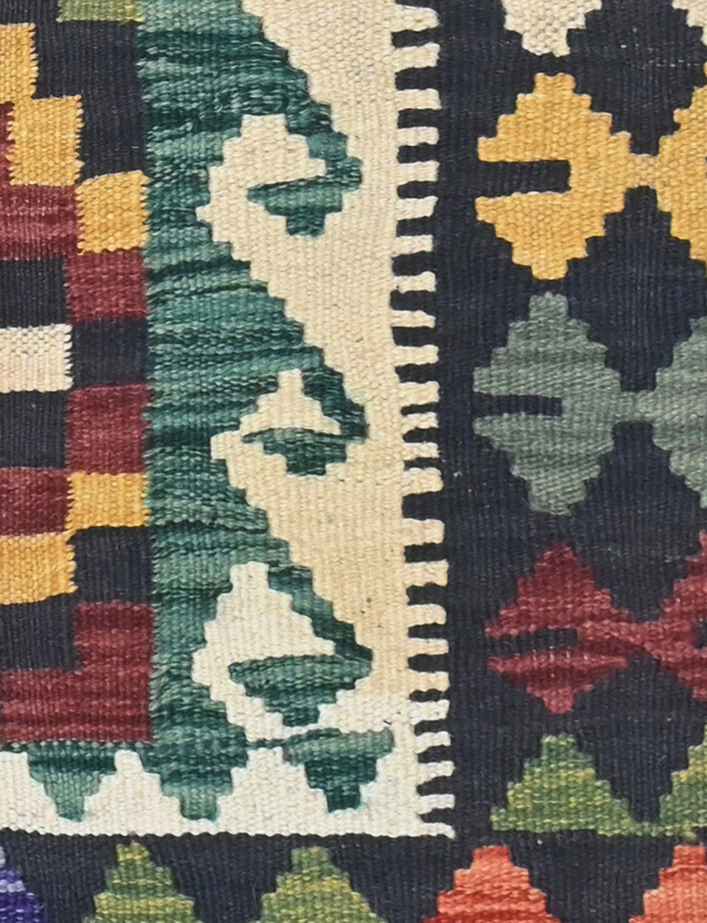 Afghan Kilim Rug (117 x 88cm)