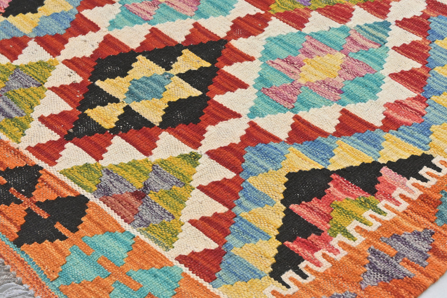 Afghan Kilim Rug (127 x 86cm)