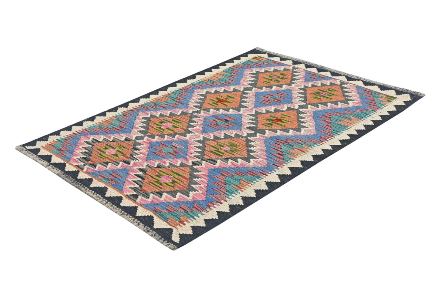Afghan Kilim Rug 123 x 83cm