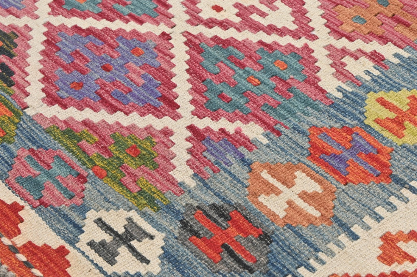 Afghan Kilim Rug 122x79