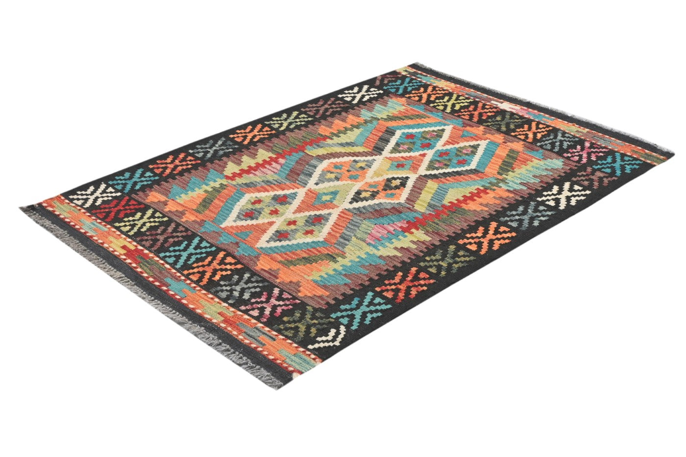 Afghan Kilim Rug 123x84