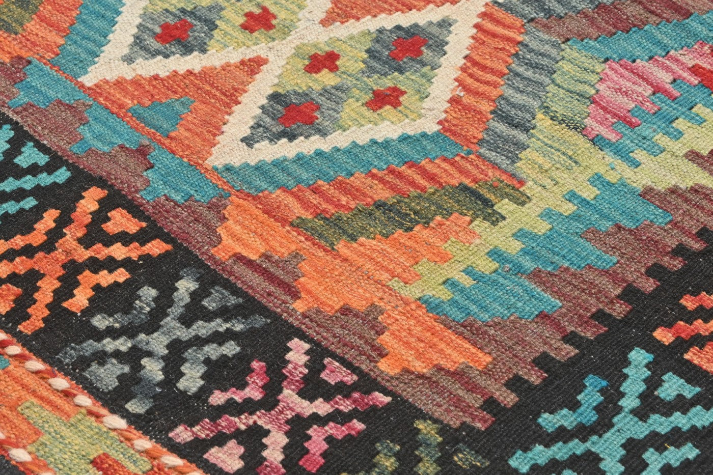 Afghan Kilim Rug 123x84