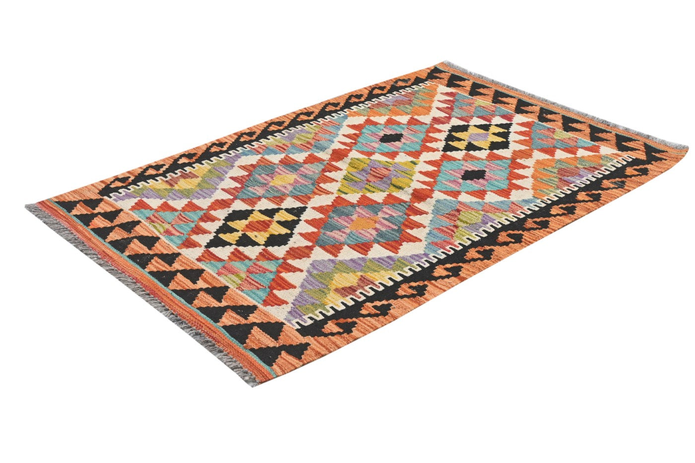 Afghan Kilim Rug 126x82
