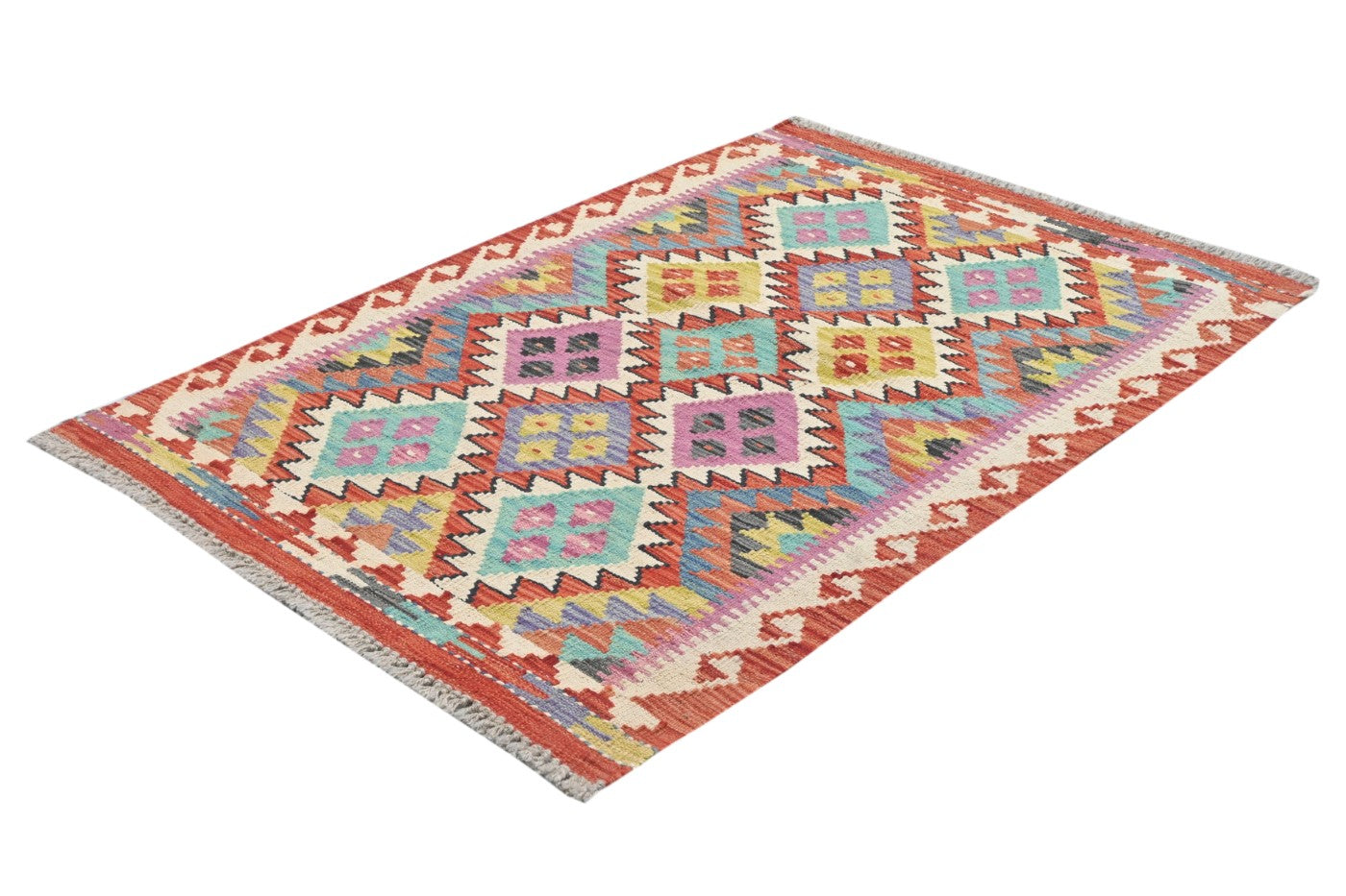 Afghan Kilim Rug 118 x 83cm