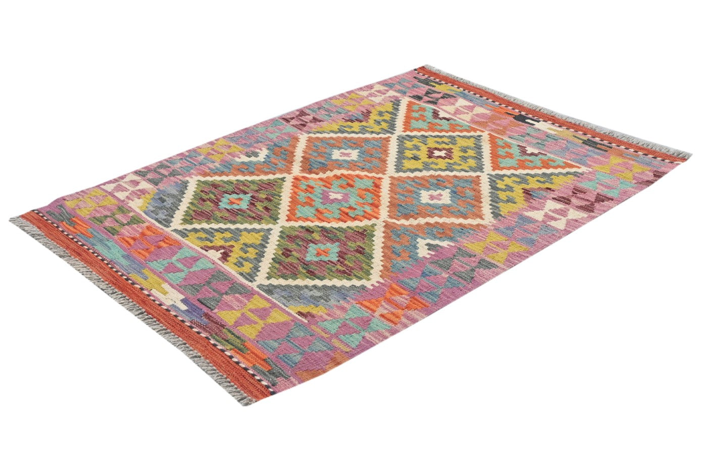 Afghan Kilim Rug 114 x 82cm
