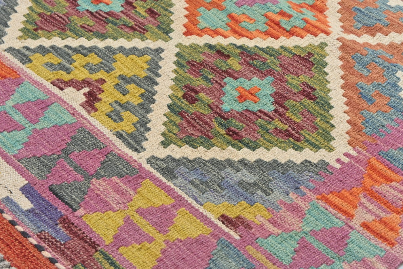 Afghan Kilim Rug 114 x 82cm
