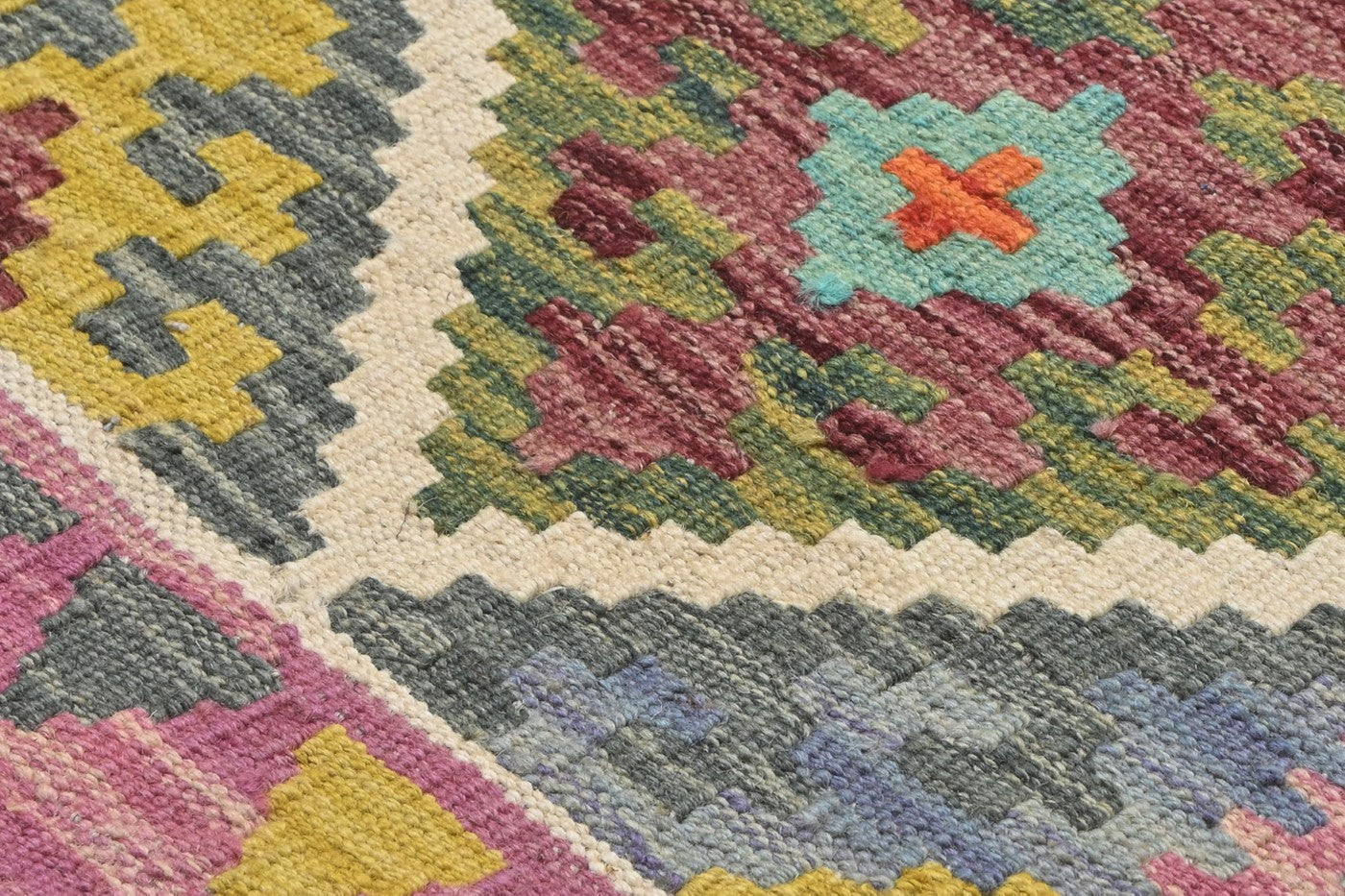 Afghan Kilim Rug 114 x 82cm