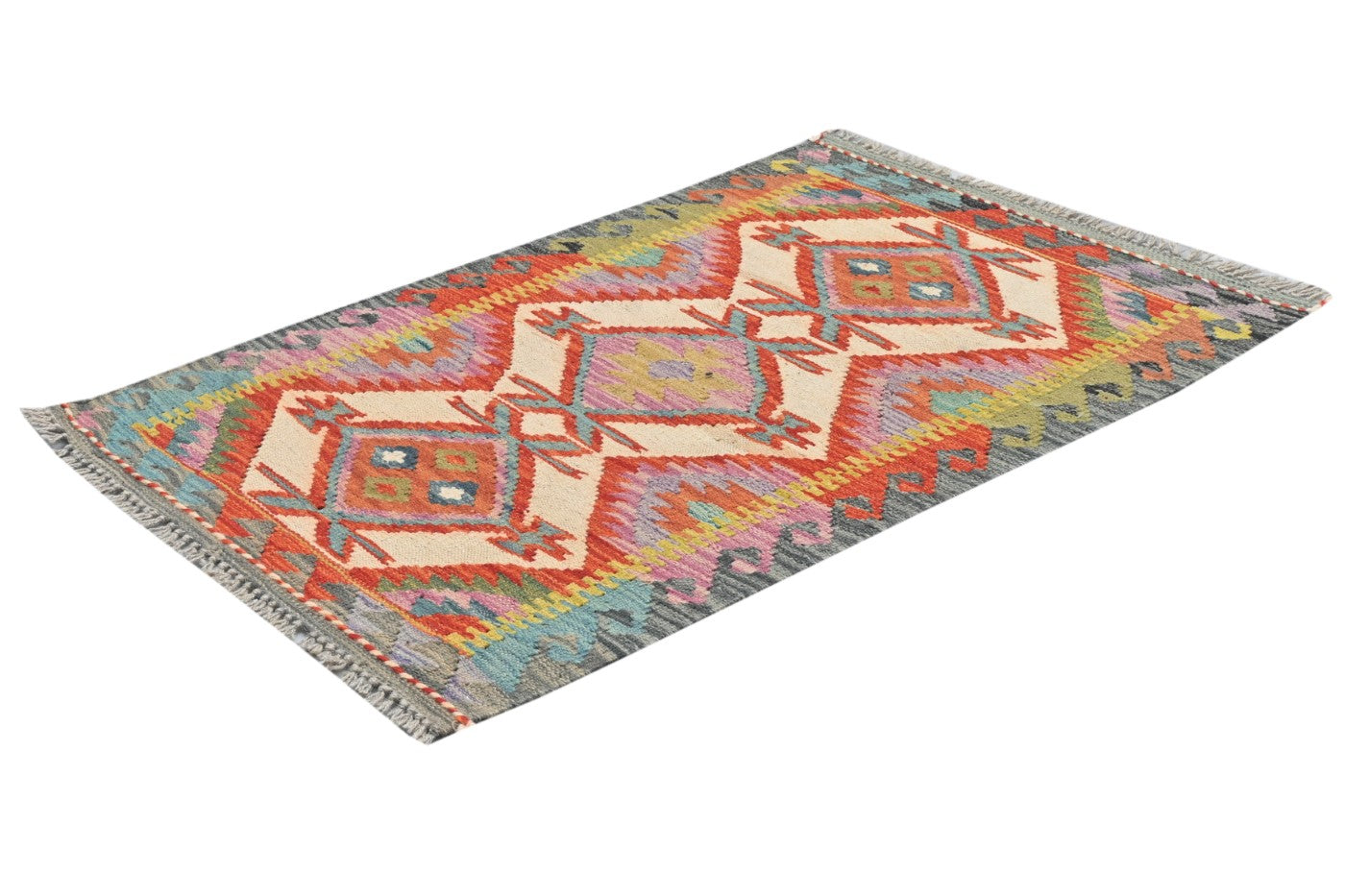 Afghan Kilim Rug 106 x 69cm