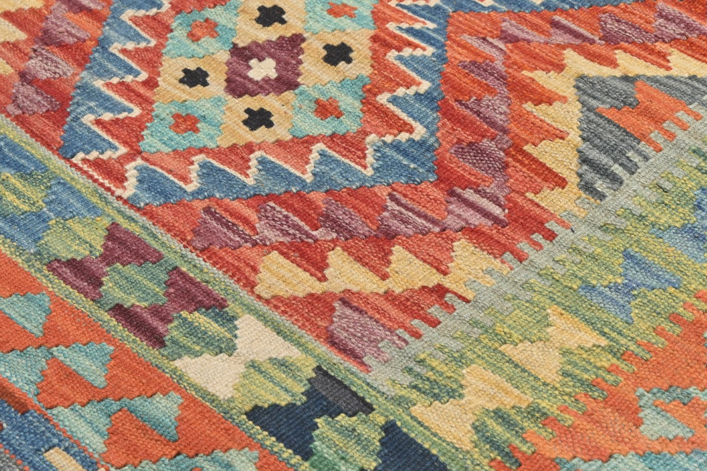 Afghan Kilim Rug 133 x 81cm