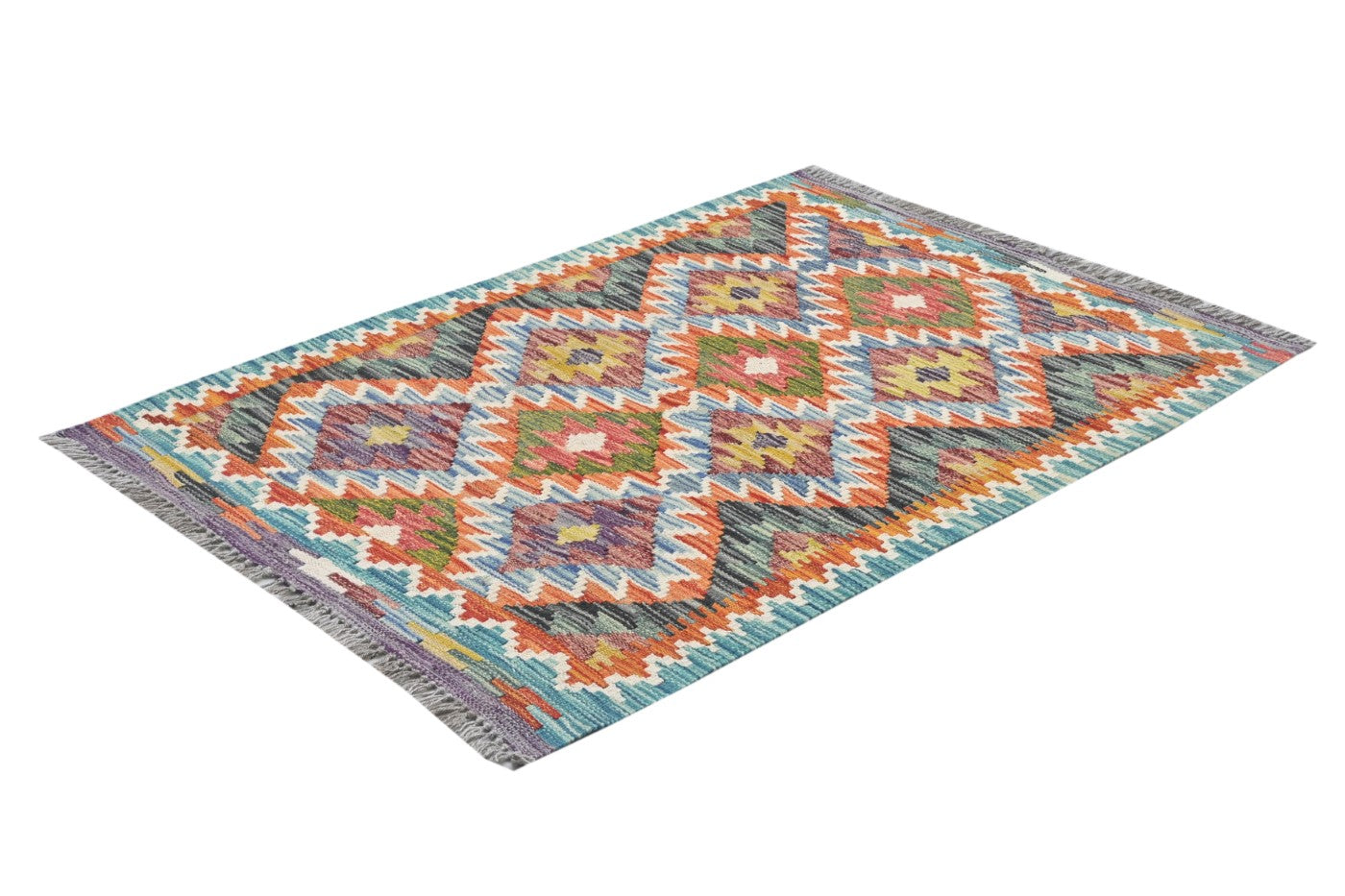 Afghan Kilim Rug 114 x 80cm