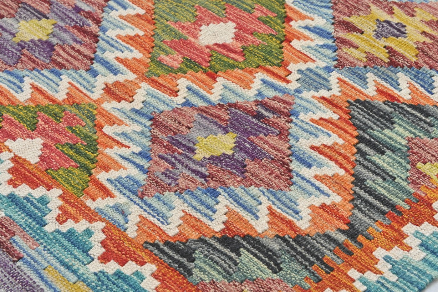 Afghan Kilim Rug 114 x 80cm