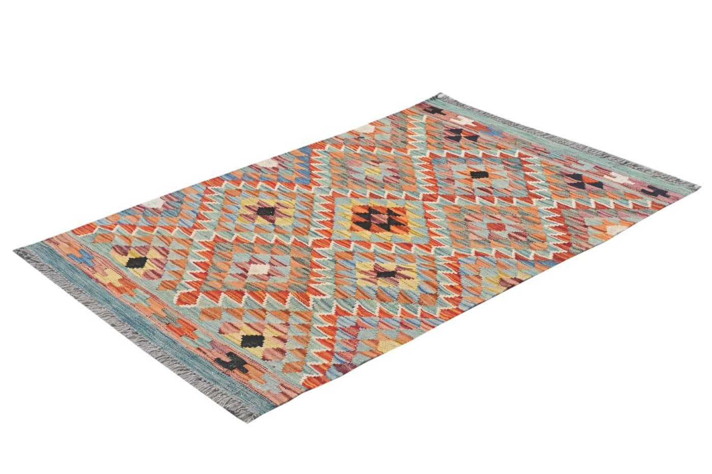 Afghan Kilim Rug 122 x 80cm