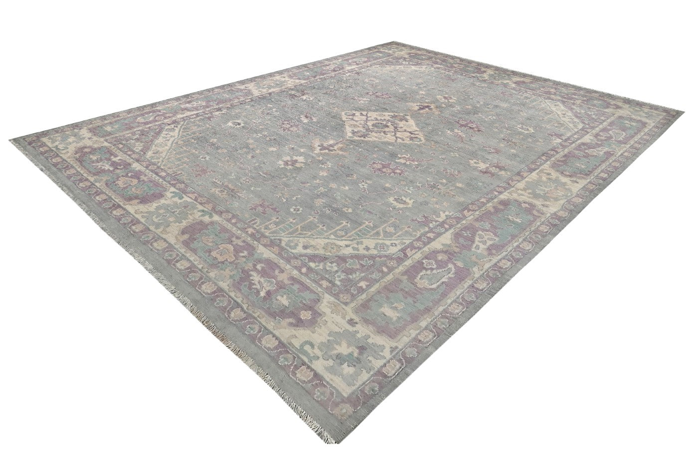 Afghan Oushak Rug (372 x 282cm)