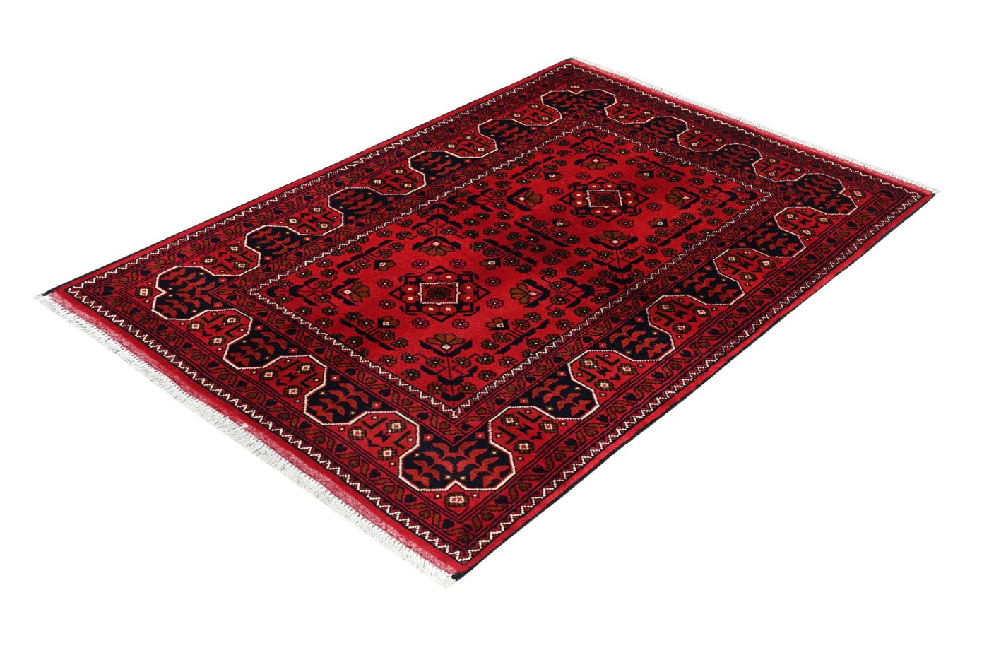 Afghan Khal Mohammadi Rug (126 x 87cm)