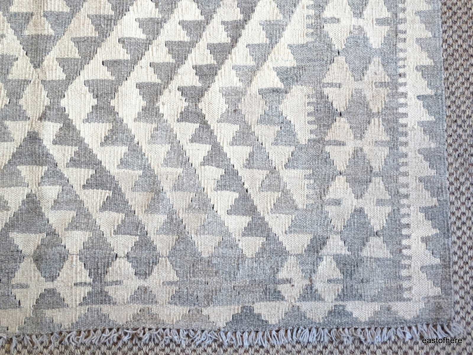 Afghan Kilim (303 x 209cm) - eastofhere