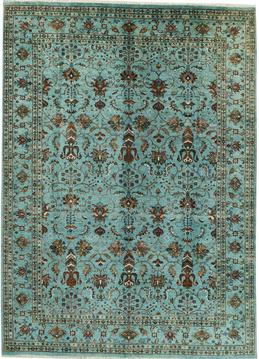 Eastofhere Sultani Ziegler rug in 371x269cm with intricate traditional Persian design and rich colors.