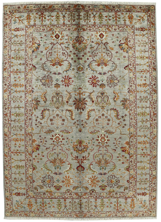 Eastofhere Sultani Ziegler rug in intricate patterns, measuring 236x169cm, showcasing rich colors and detailed traditional design.