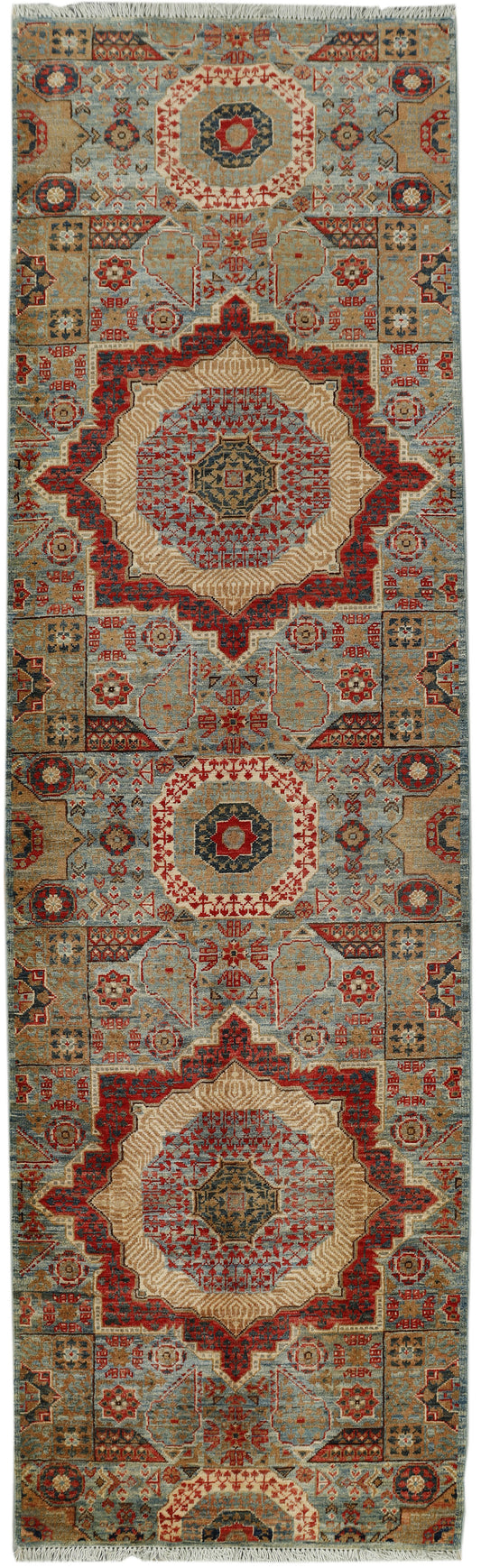 Afghan Mamluk Runner (280 x 81cm)