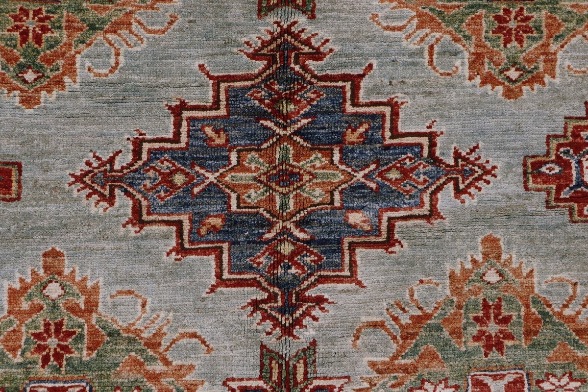 Afghan Kazak Rug (302 x 253cm)