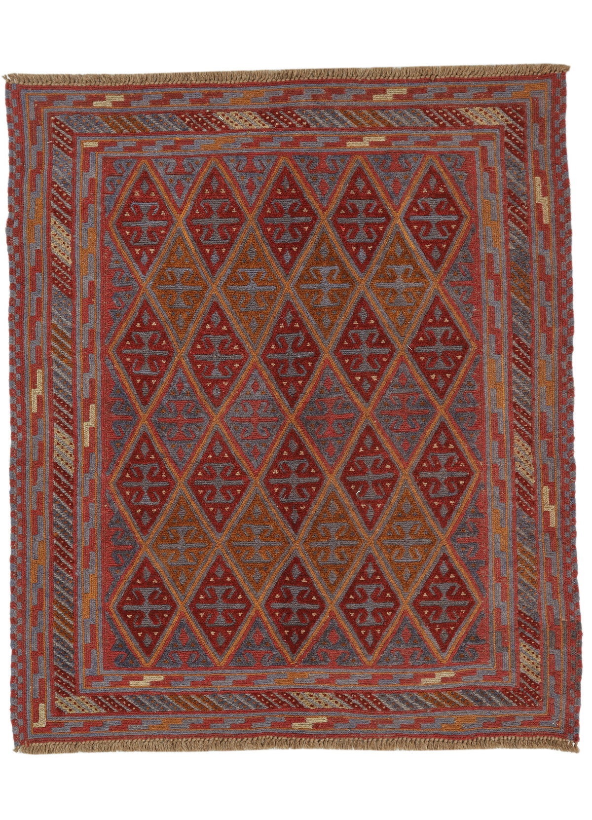 Afghan Meshwani Rug (127 x 108cm)