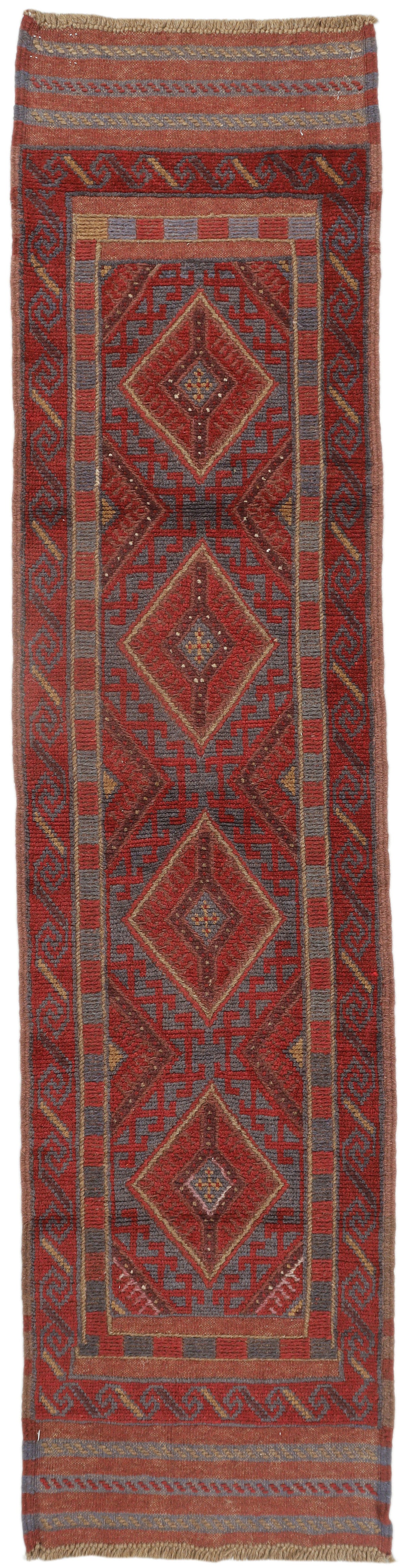 Afghan Meshwani Runner (242 x 58cm)