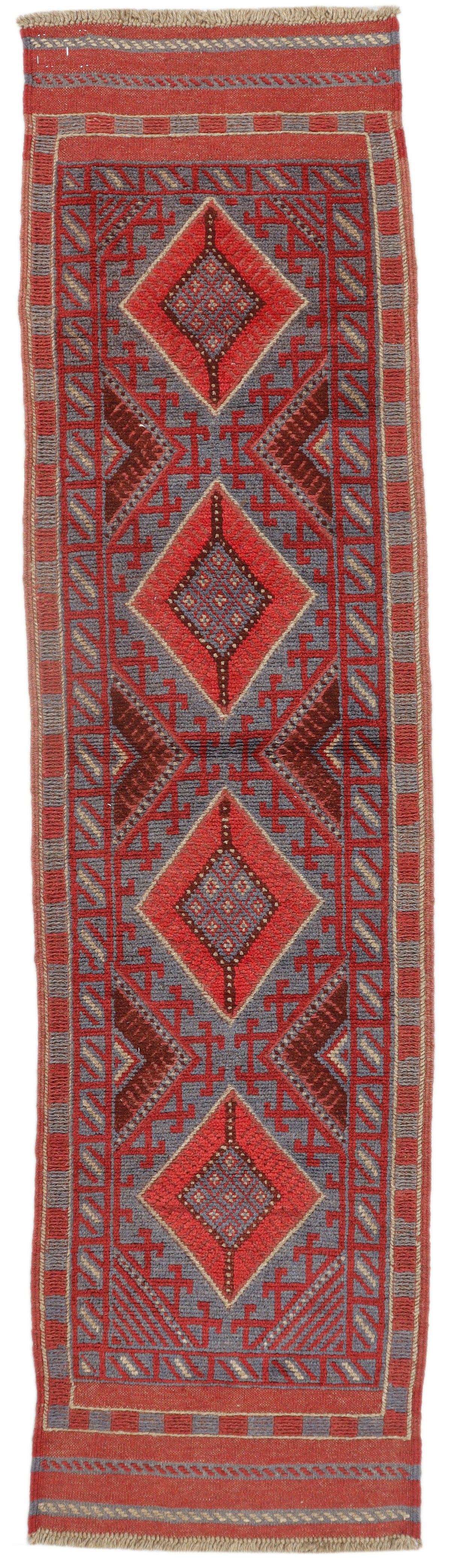 Afghan Meshwani Runner (224 x 57cm)