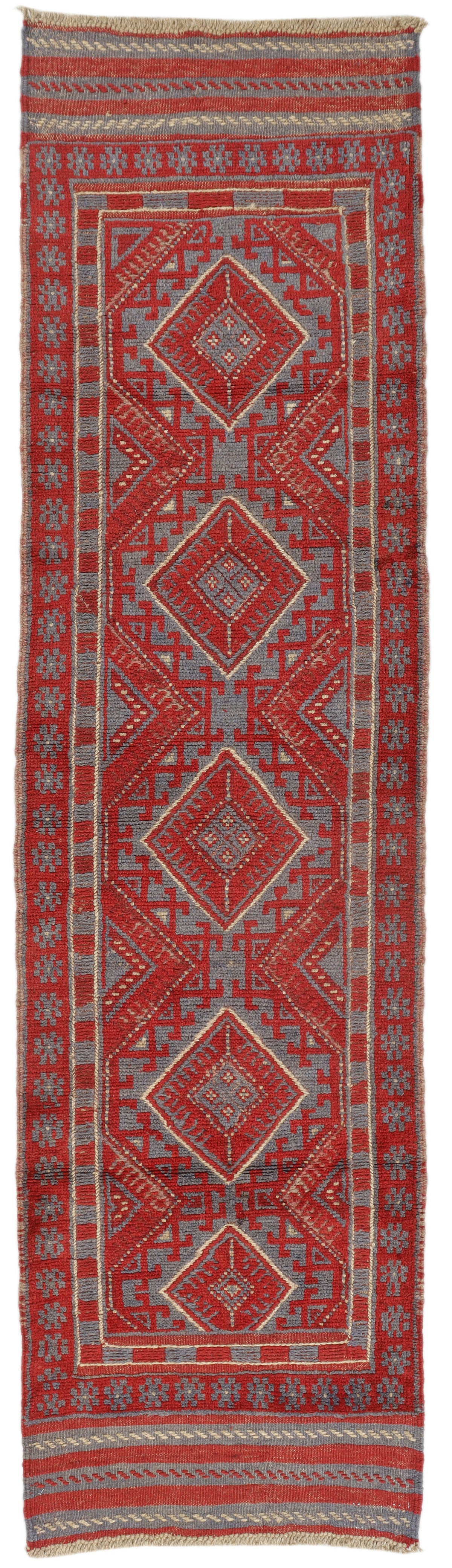 Afghan Meshwani Runner (247 x 64cm)