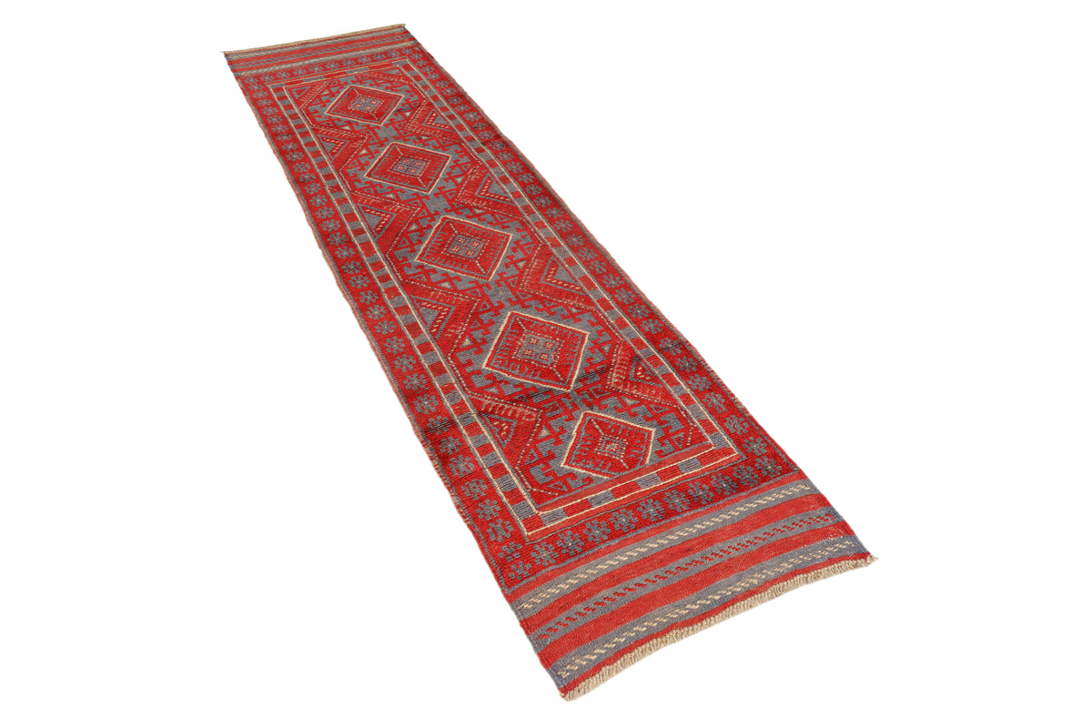 Afghan Meshwani Runner (247 x 64cm)
