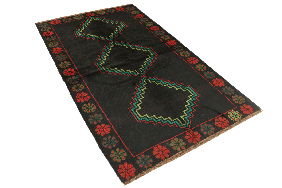 Afghan Balouchi Rug (201 x 122cm)