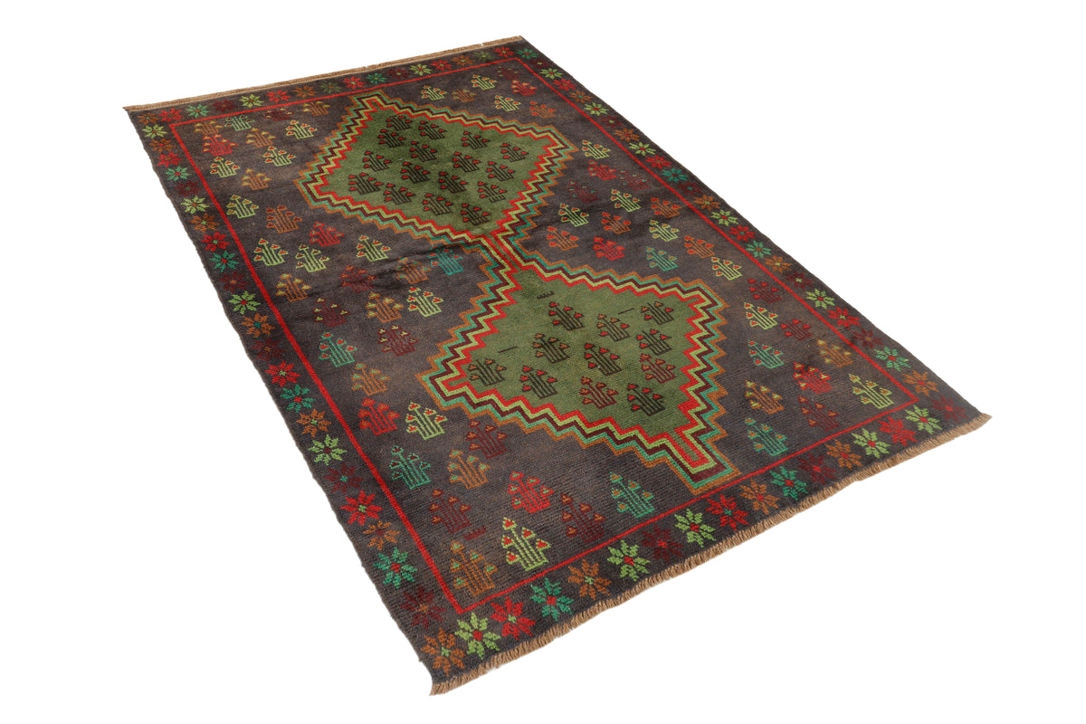 Afghan Balouchi Rug (197 x 133cm)