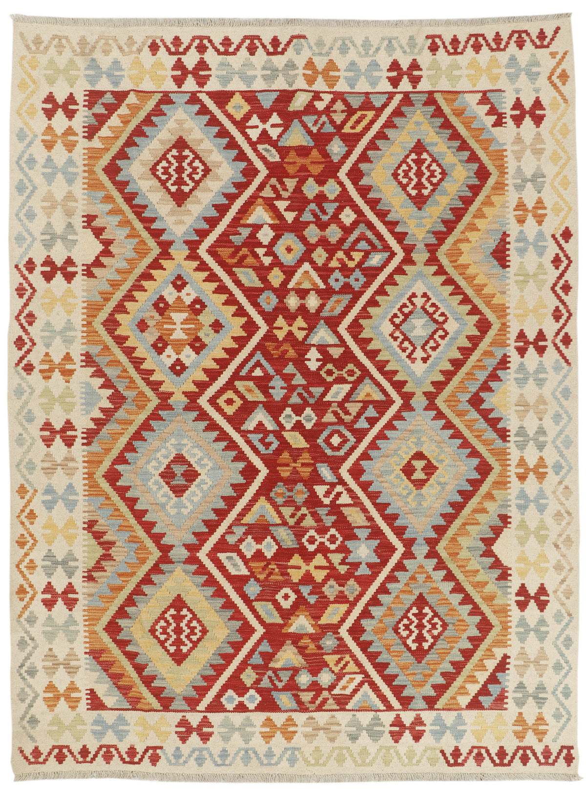 Afghan Kilim Rug (236 x 178cm)