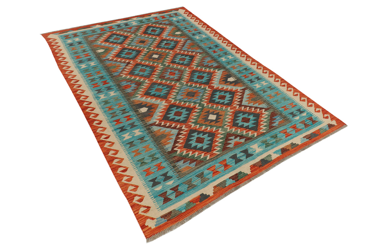 Afghan Kilim Rug (243 x 170cm)