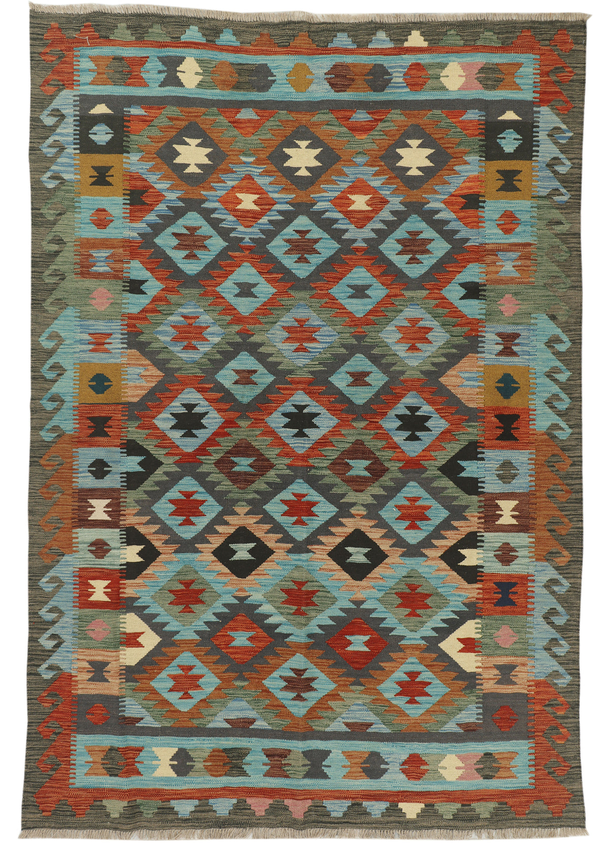 Afghan Kilim Rug (248 x 170cm)
