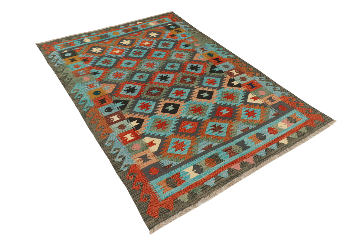 Afghan Kilim Rug (248 x 170cm)