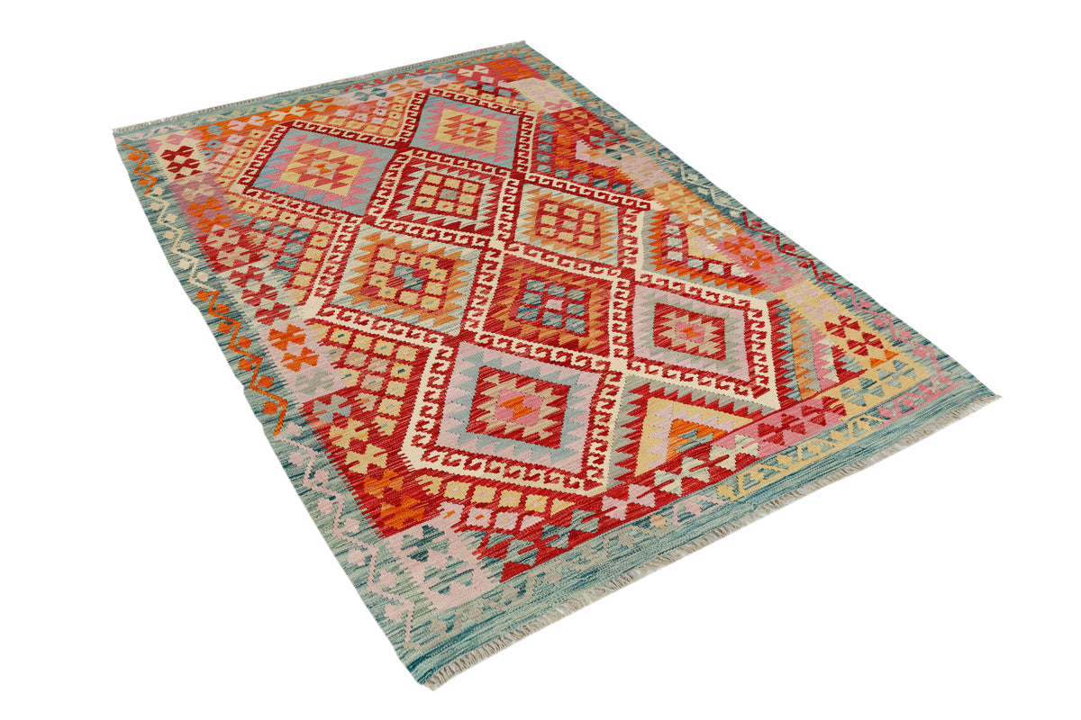 Afghan Kilim Rug (207 x 150cm)